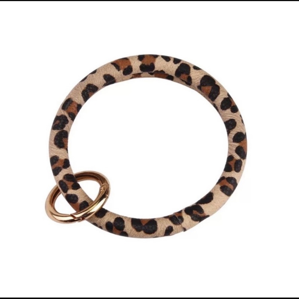 ☀️ Leopard print wrist key ring - Picture 2 of 2